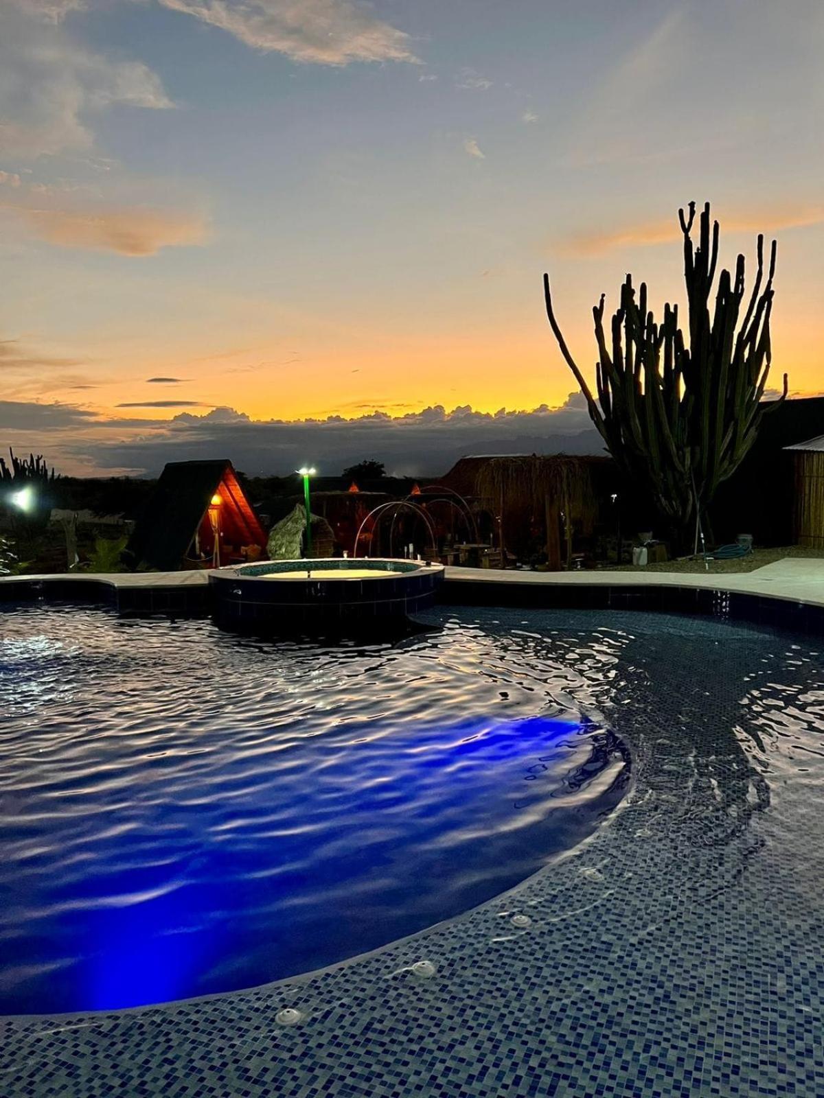 Hotel Luna Azul Tatacoa فيلافيجا المظهر الخارجي الصورة